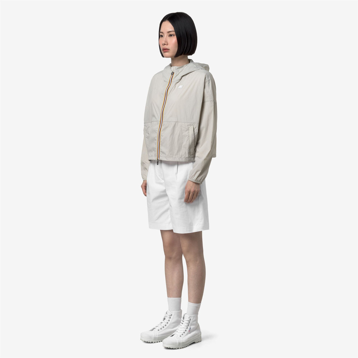 Jackets_Woman_GASTONIN ULTRALIGHT AF_Short_BEIGE LT - Commercial 5
