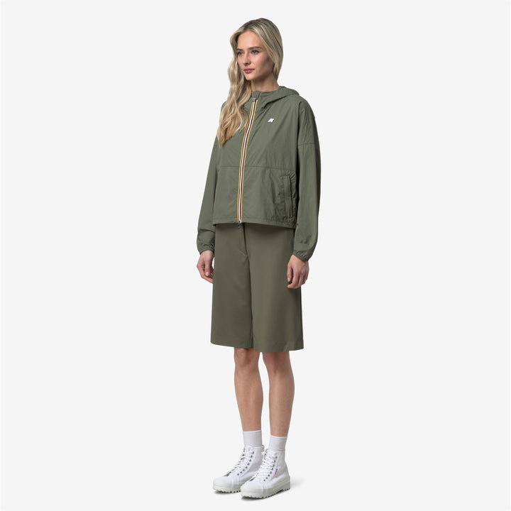 GASTONIN ULTRALIGHT AF - Jackets - Short - Woman - GREEN LICHEN 4