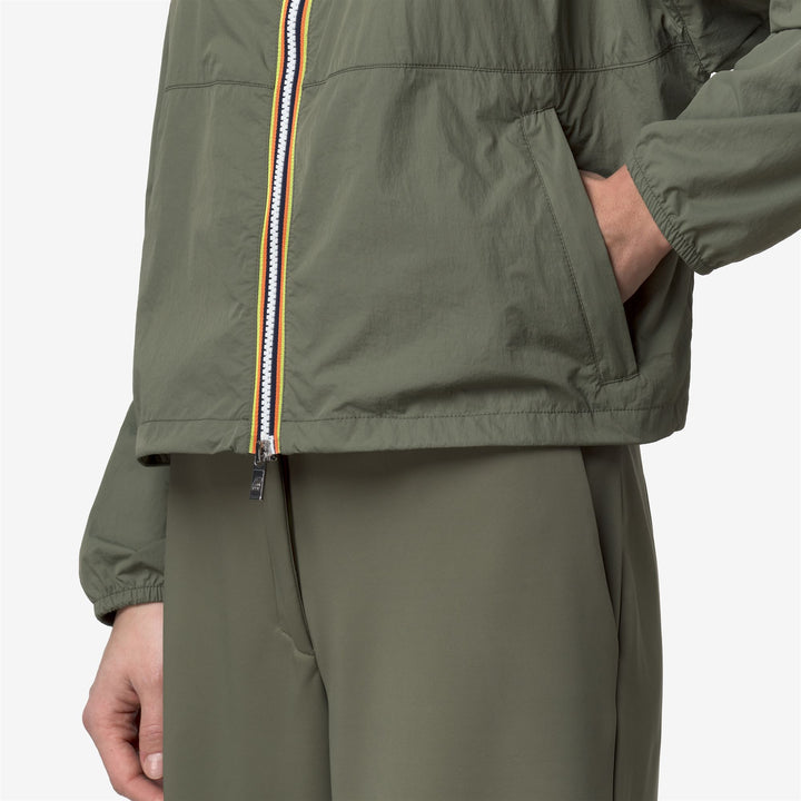 GASTONIN ULTRALIGHT AF - Jackets - Short - Woman - GREEN LICHEN 2