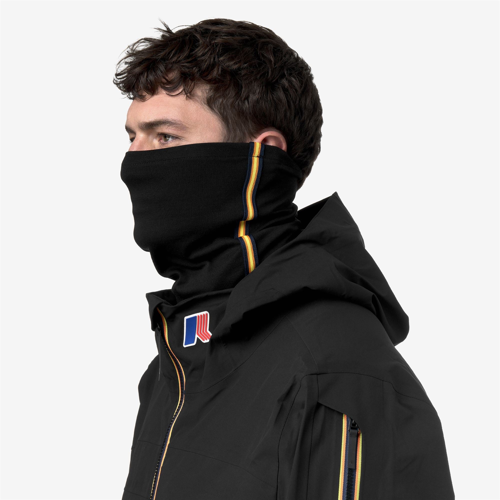 Scarves_UNISEX_LINDY SCOTTY JAMES_Warmneck_Black Pure - Commercial 5