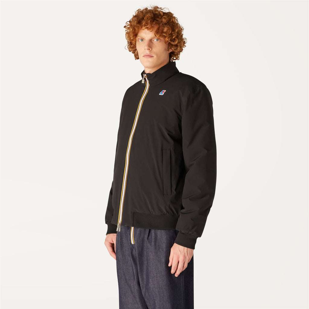 Jackets_Man_ARSENE WARM DOUBLE_Short_Black Pure - GREEN BLACKISH - Commercial 5