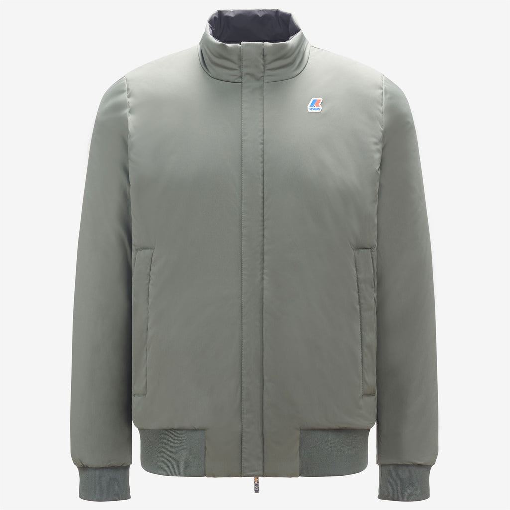Jackets_Man_ARSENE WARM DOUBLE_Short_Black Pure - GREEN BLACKISH - Commercial 2