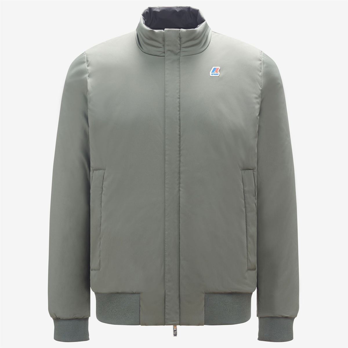 Jackets_Man_ARSENE WARM DOUBLE_Short_Black Pure - GREEN BLACKISH - Commercial 2