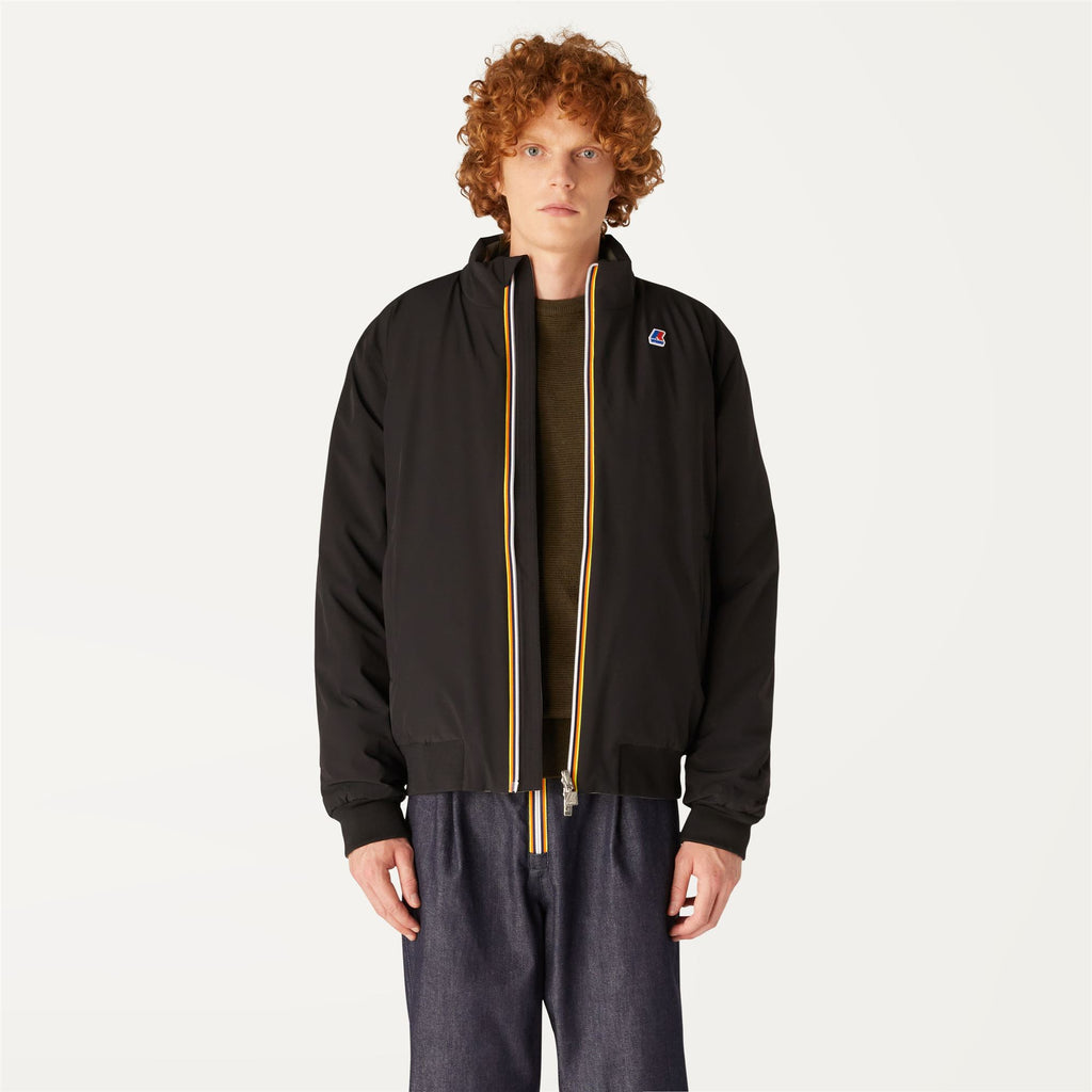 Jackets_Man_ARSENE WARM DOUBLE_Short_Black Pure - GREEN BLACKISH - Commercial 4