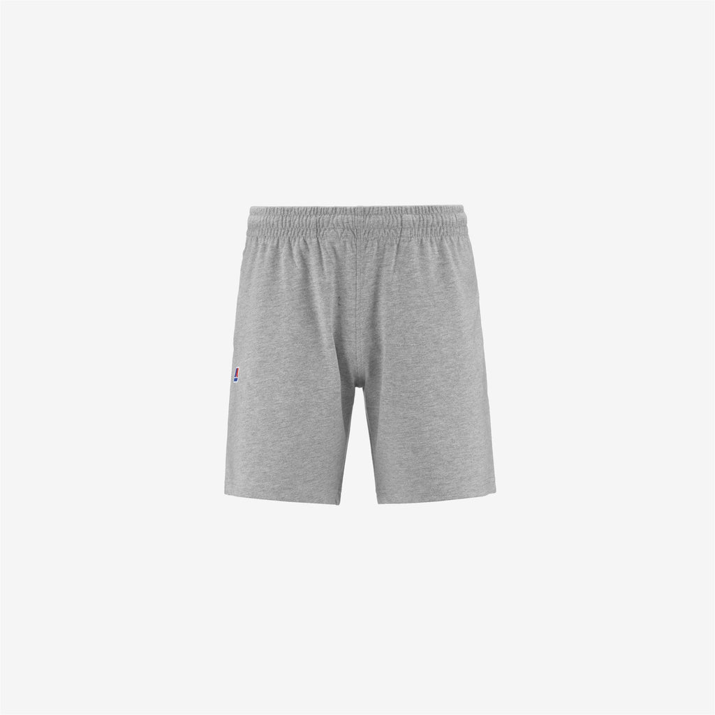 Shorts_Unisex_LAURENT JERSEY_Sport Shorts_Lt grey mel - Grey Mid - Commercial 1