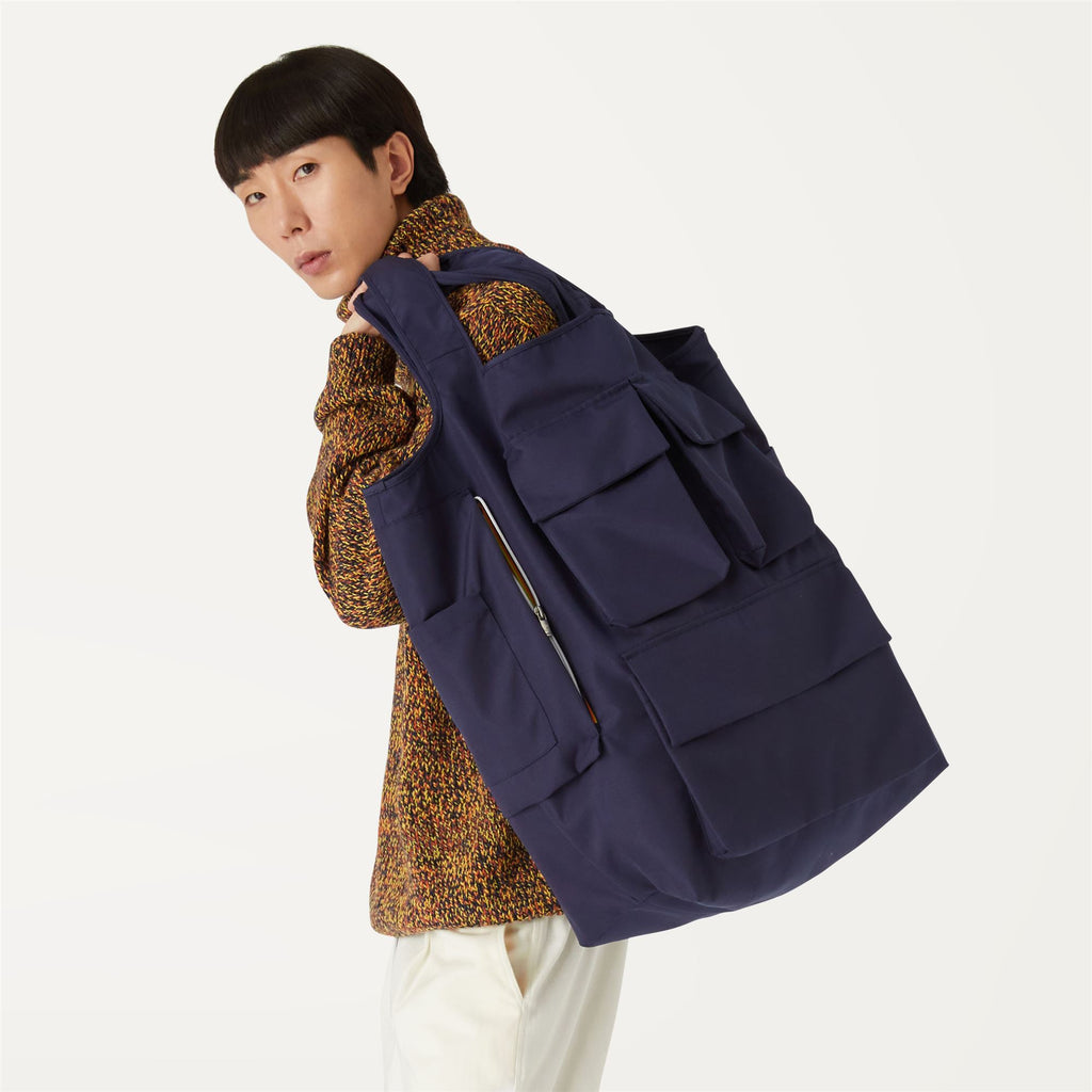 Bags_Unisex_SHOPPER CORDURA POCKETS_Shopping Bag_Blue Marine - Commercial 7