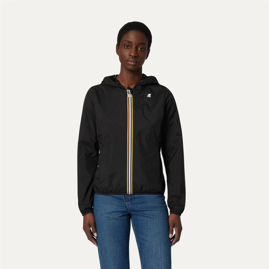 Jackets_WOMAN_LILY DOUBLE PETAL_Short_Black Pure - Commercial 4