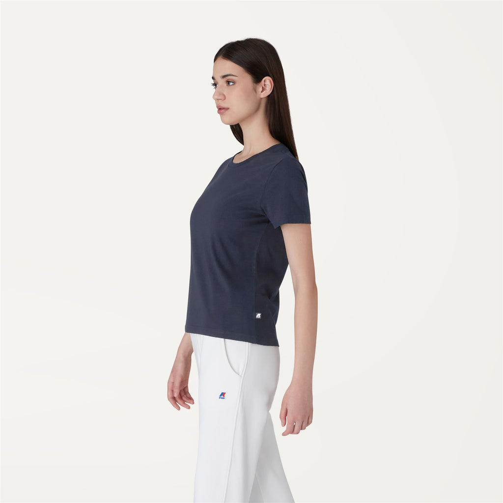 T-Shirts & Top_WOMAN_AMALIA_T-Shirt_Blue Depth - Commercial 5