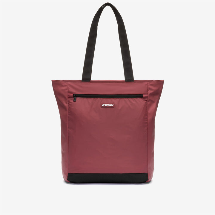 Brown Red Unisex Waterproof Shopping Bag for Travel and Leisure 1