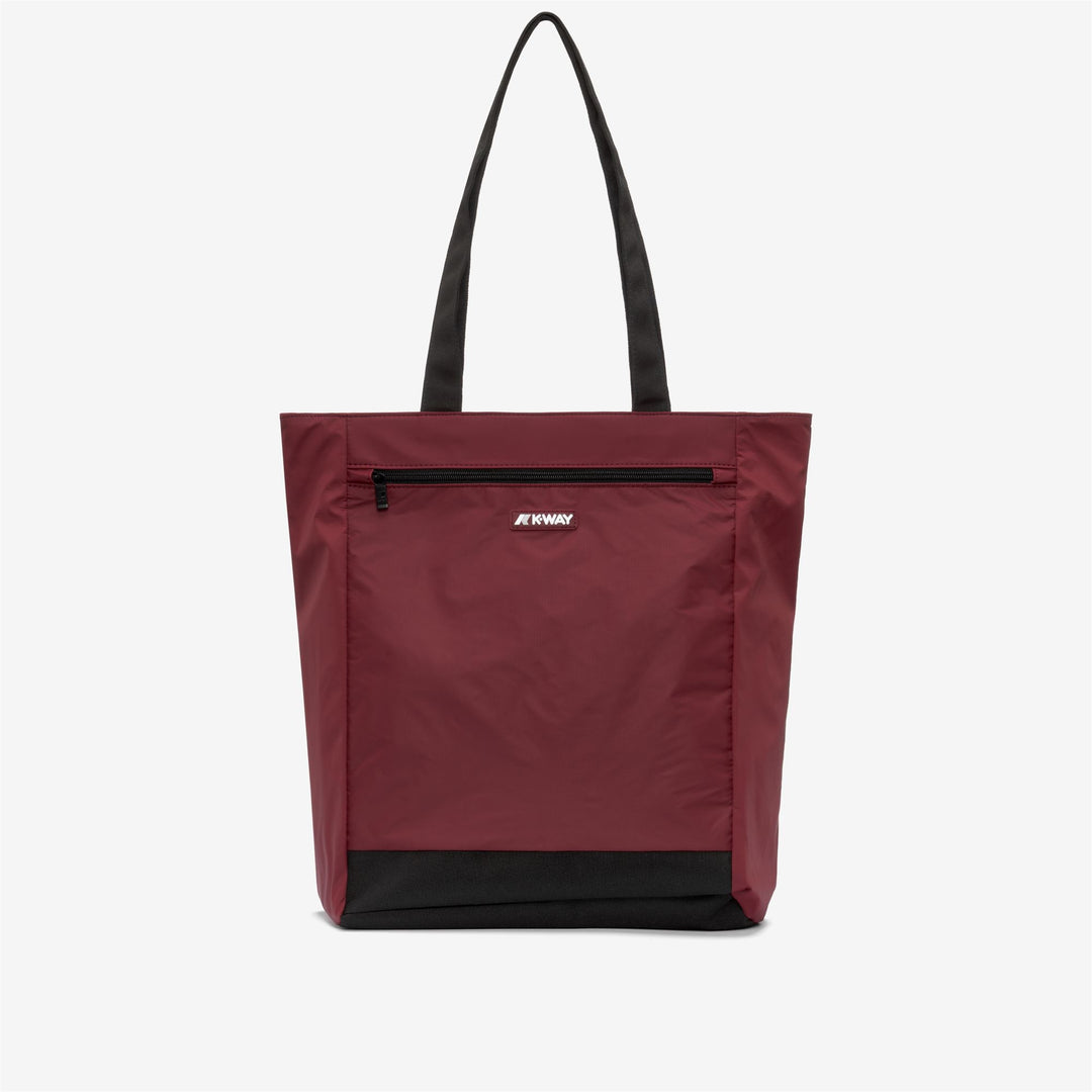 Red Unisex Waterproof Shopping Bag with Maxi Pocket 01