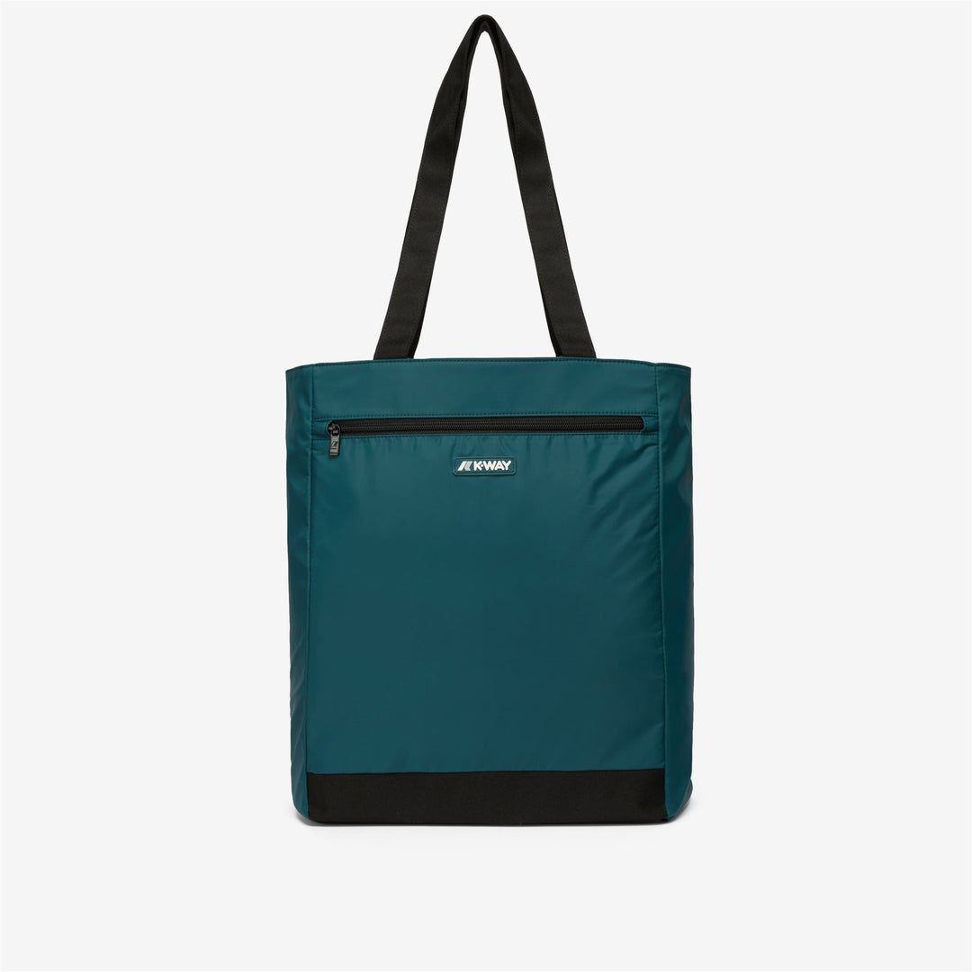 Petrol green Unisex Waterproof Shopping Bag for Travel and Leisure 01