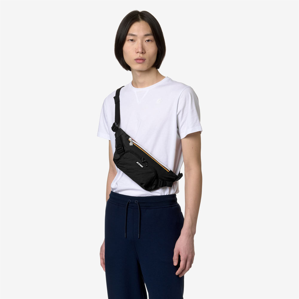 Black Grey Unisex Waterproof Waist Bag for City Essentials 02
