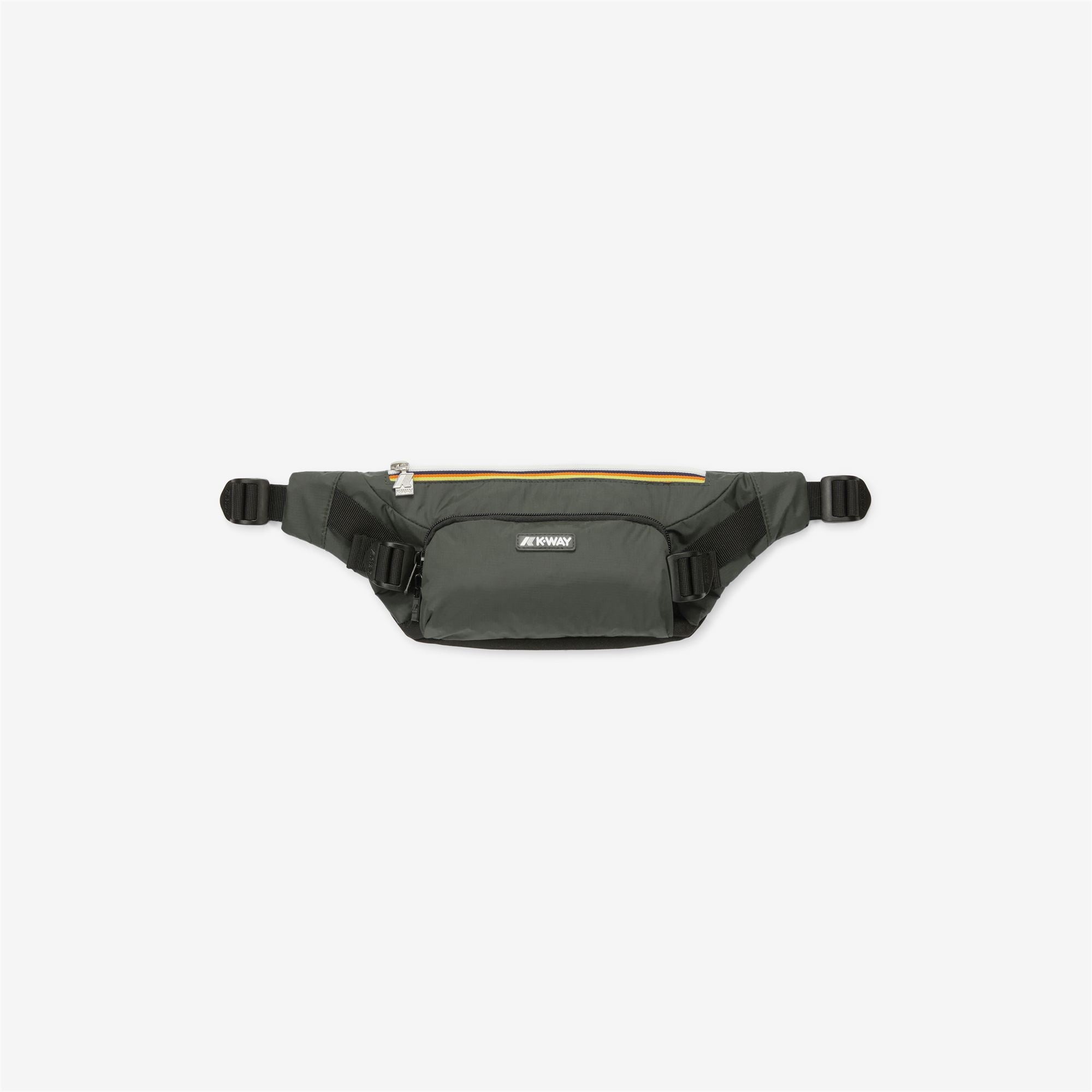 Bags_UNISEX_FERICY S_Waist Bag_GREEN BLACKISH - Commercial 1