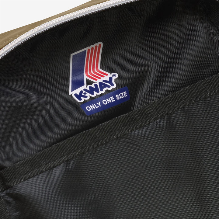 Bags Unisex ERLOY Shoulder Bag BROWN CORDA Dressed Side (jpg Rgb)		