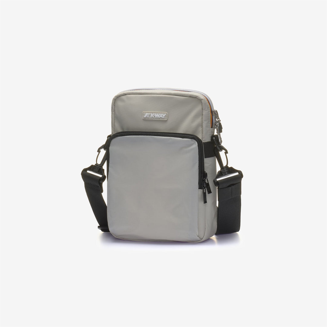 Bolso de hombro impermeable unisex beige y gris para uso urbano main