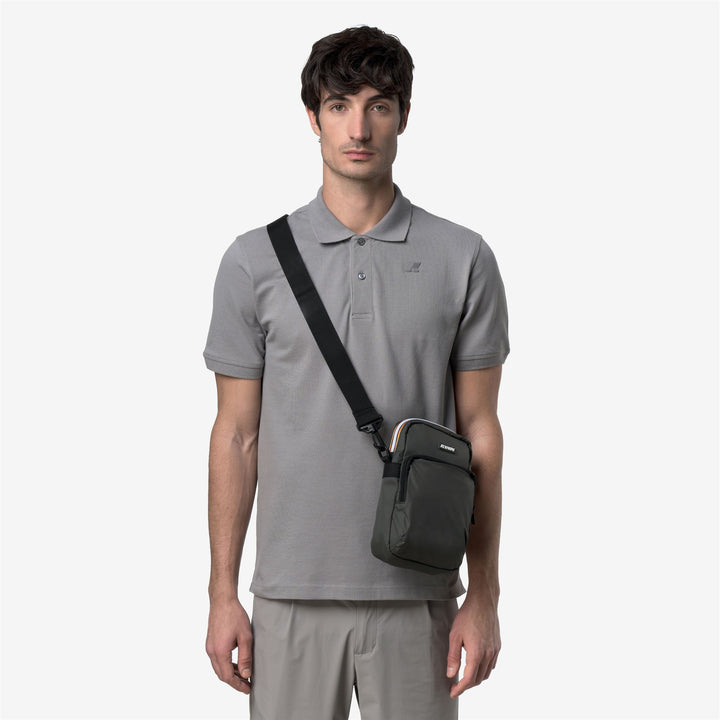 Borsa a Spalla Impermeabile Unisex Verde Scuro per Uso Cittadino 4