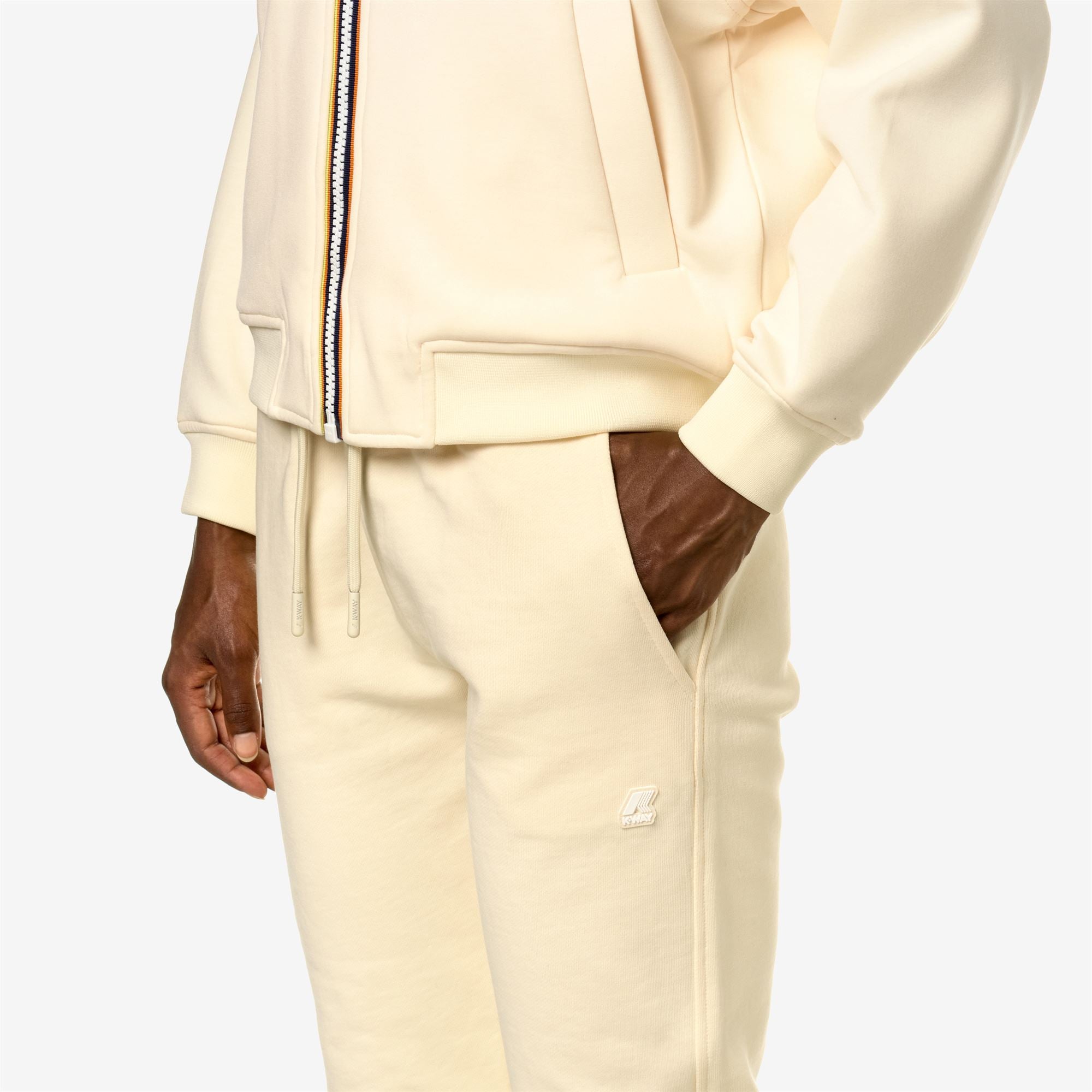Pants_Woman_GINEVRA_Sport Trousers_Beige Shortbread - Commercial 7