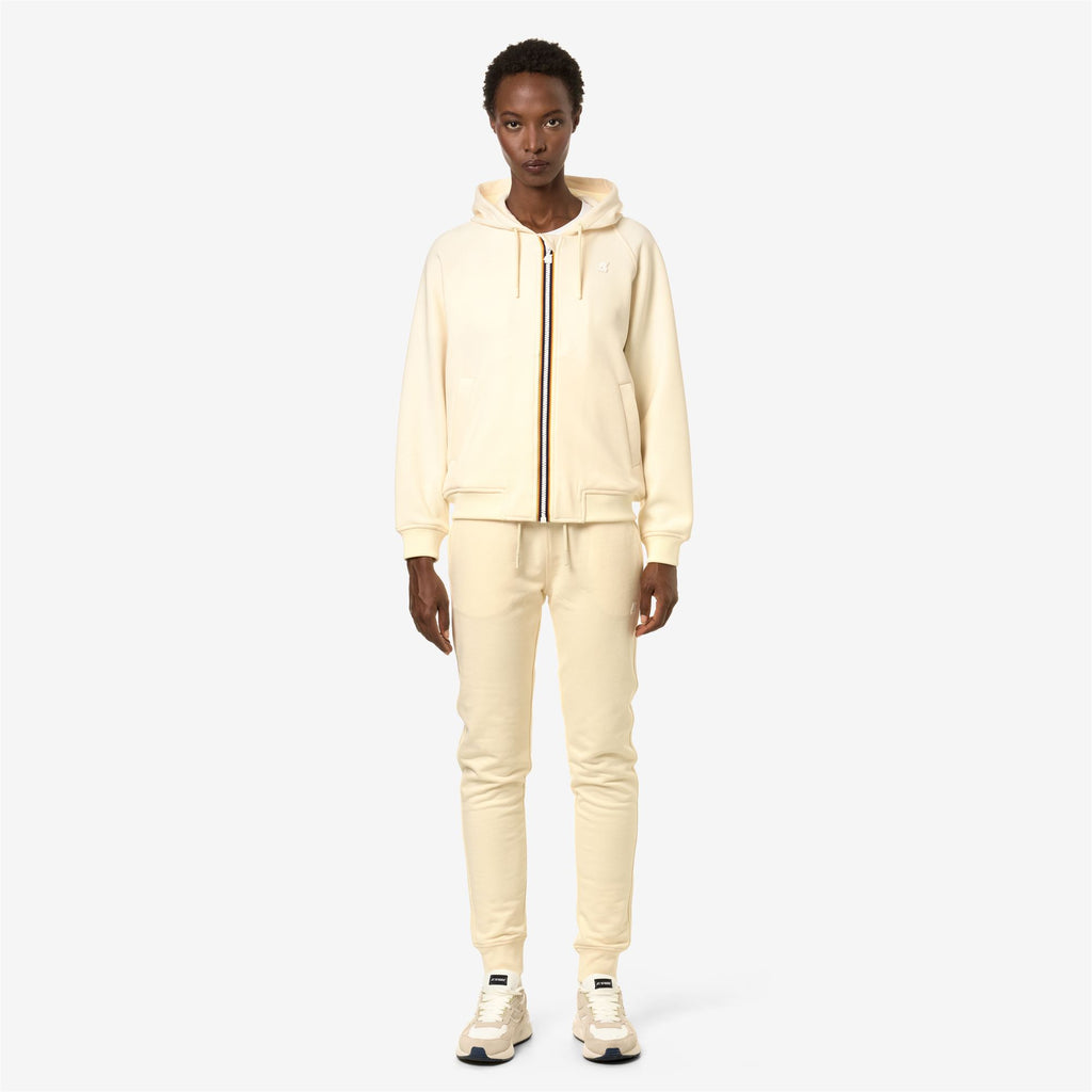 Pants_Woman_GINEVRA_Sport Trousers_Beige Shortbread - Commercial 4