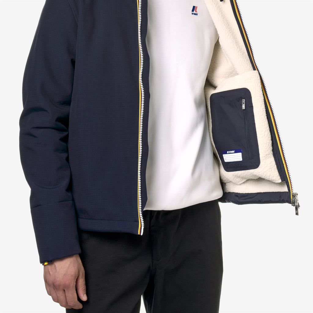 Jackets_Man_ARSENEL BONDED RIPSTOP SHERPA_Short_BLUE DEPTH - NATURAL - Commercial 7