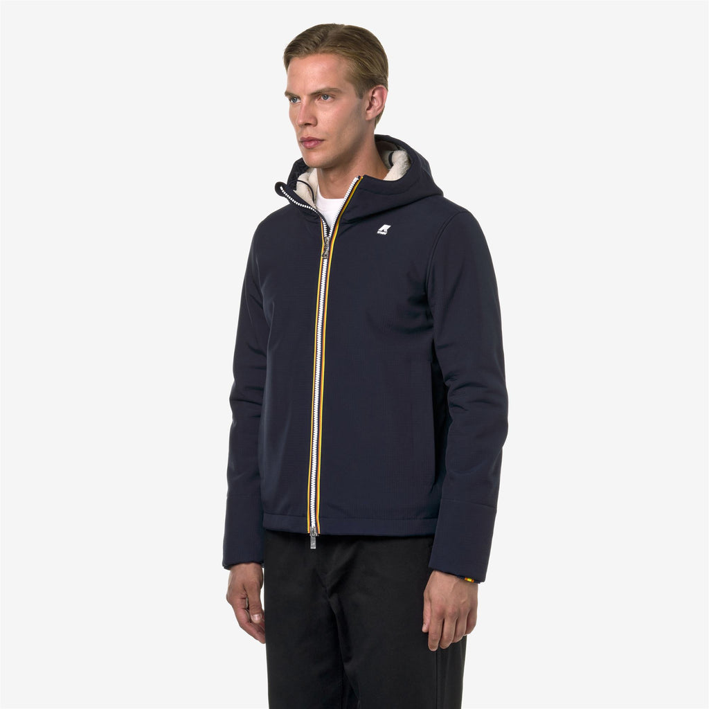 Jackets_Man_ARSENEL BONDED RIPSTOP SHERPA_Short_BLUE DEPTH - NATURAL - Commercial 5