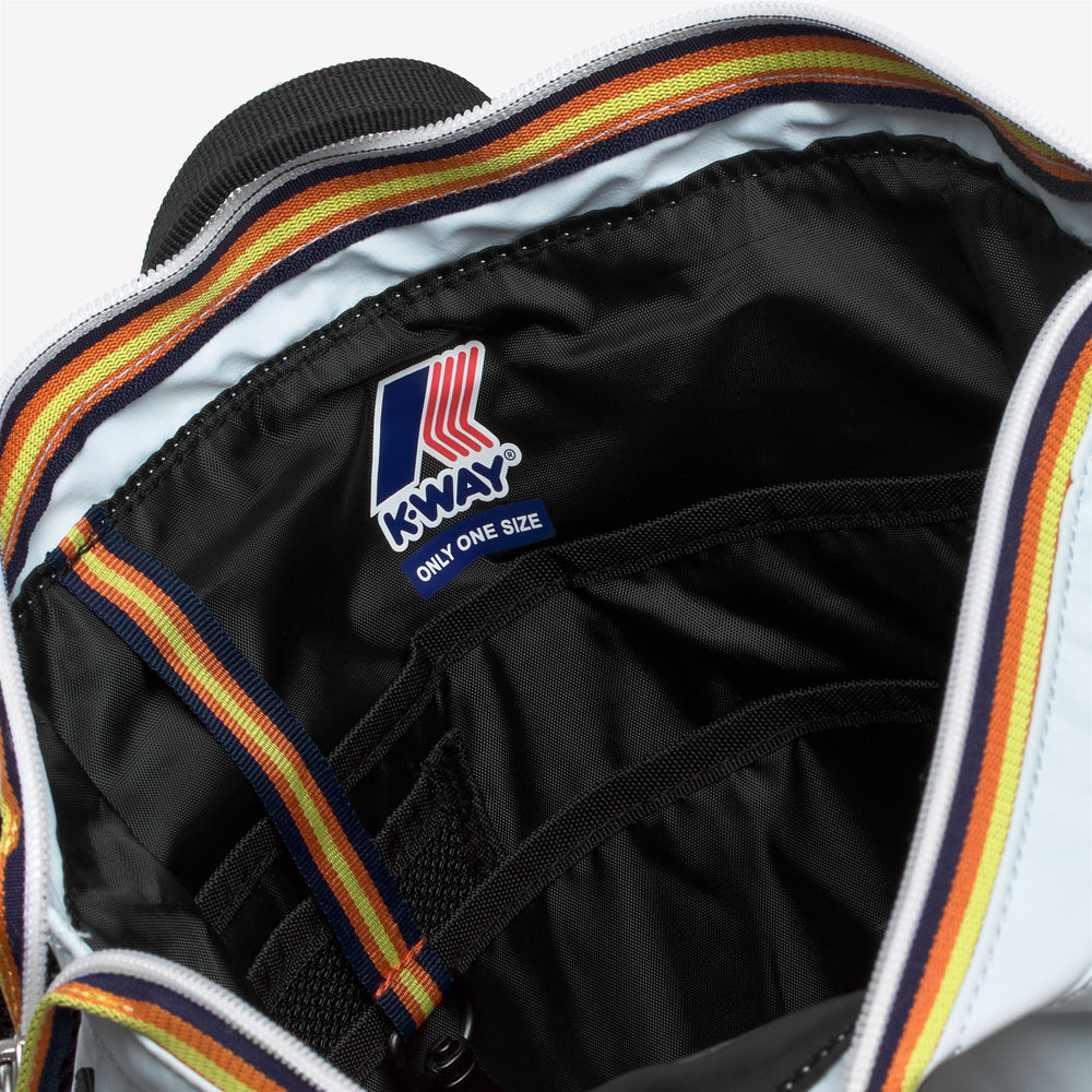 Blue unisex waterproof backpack with padded laptop sleeve 02