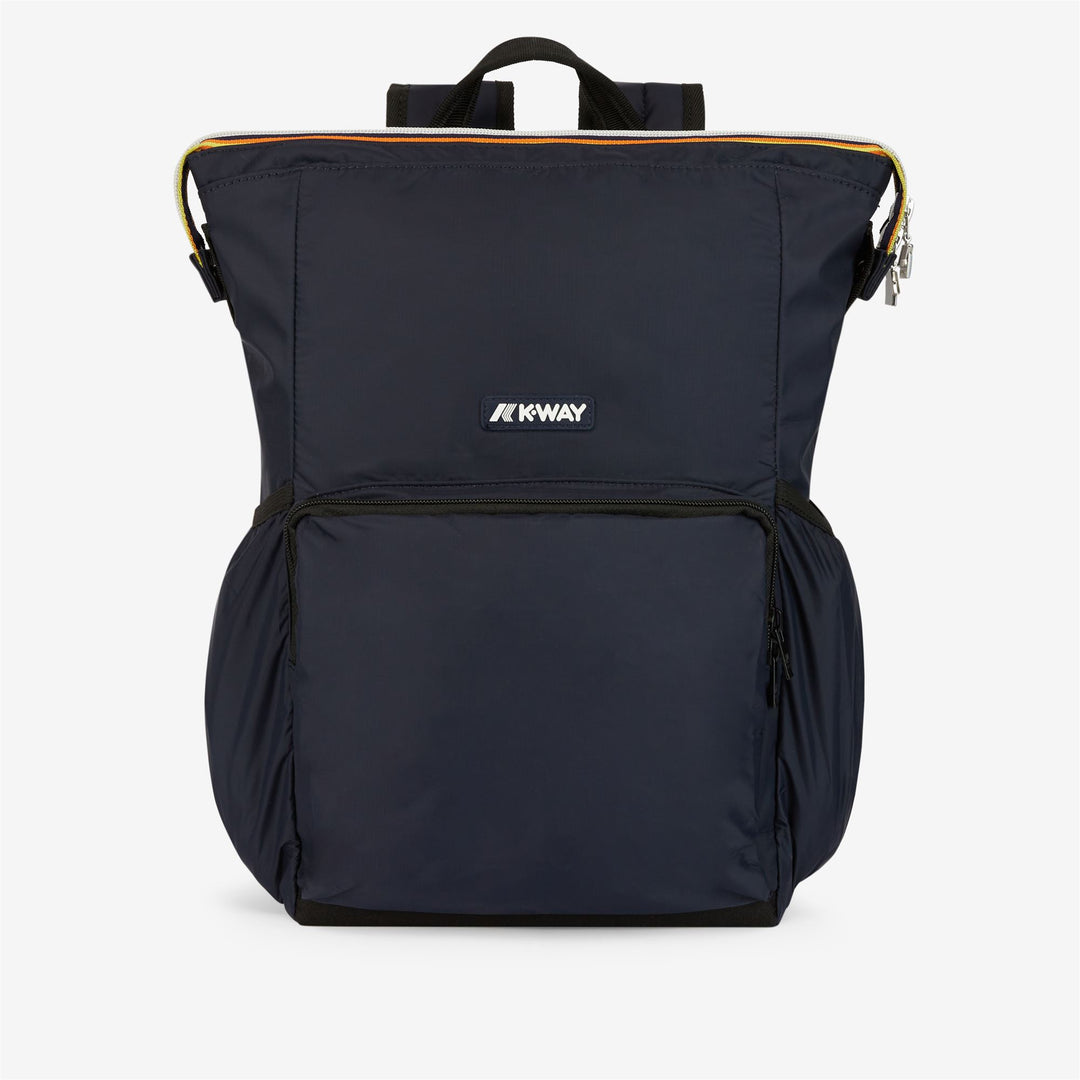 Blue Unisex City Backpack with Adjustable Straps and Laptop Sleeve 01
