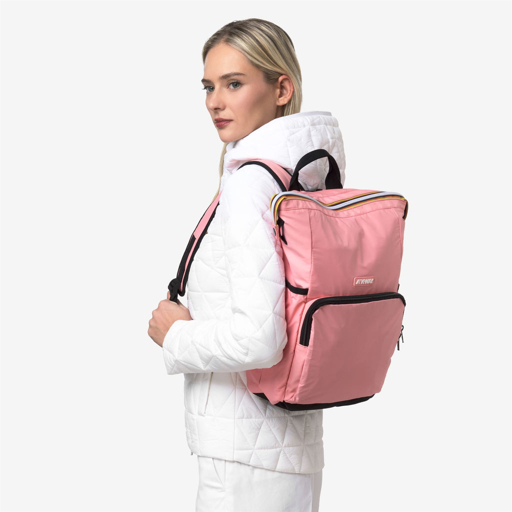 Bags_Unisex_MAIZY_Backpack_Pink Geranium - Commercial 5