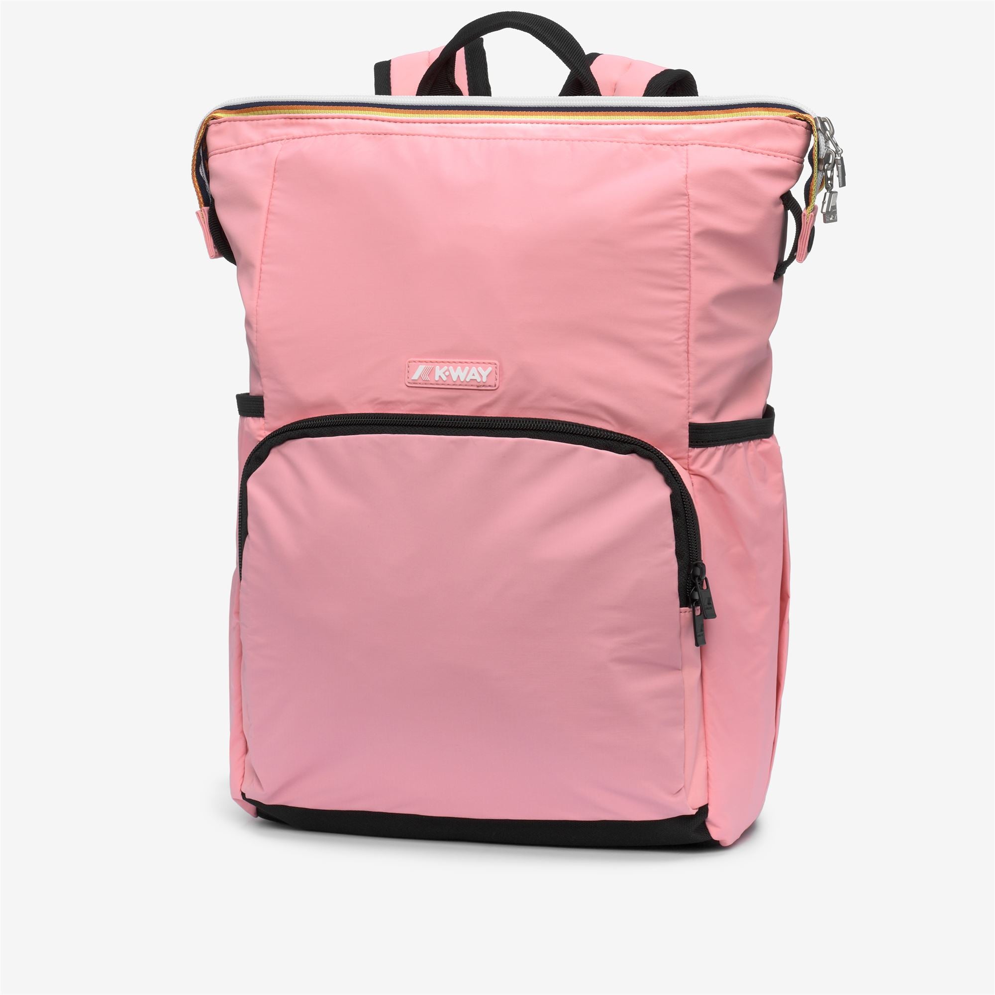 Bags_Unisex_MAIZY_Backpack_Pink Geranium - Commercial 2