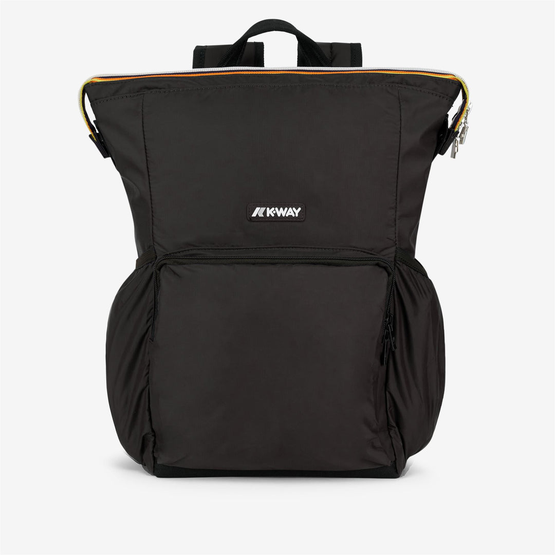 Black Grey Unisex Waterproof City Backpack with Laptop Sleeve 01
