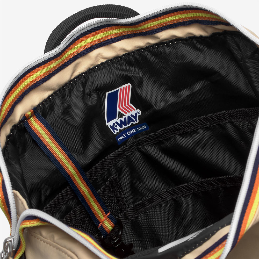 Beige Unisex Waterproof Backpack with Adjustable Straps 02