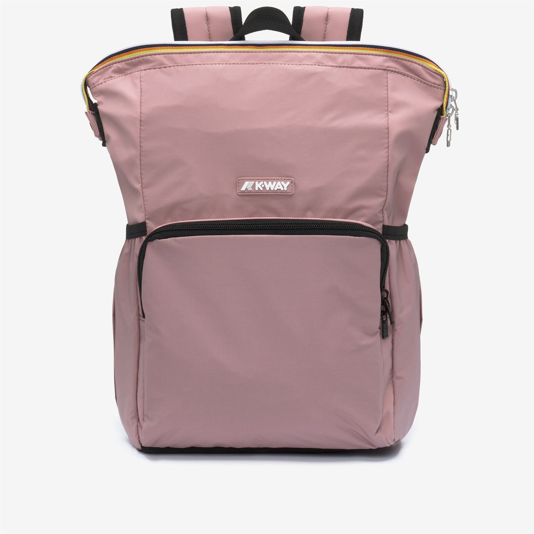 Pink unisex Backpack with Waterproof Features and Smart Pockets main