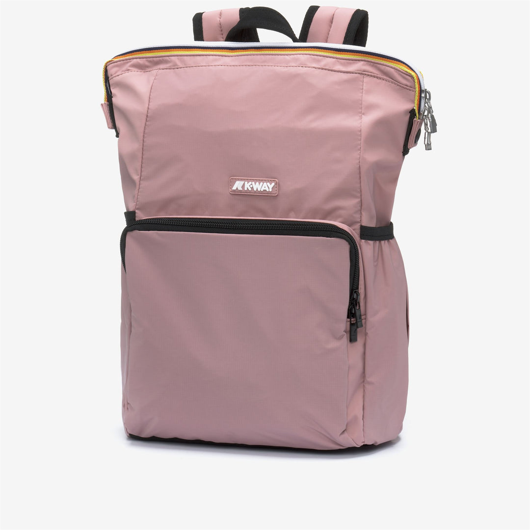 Pink unisex Backpack with Waterproof Features and Smart Pockets main