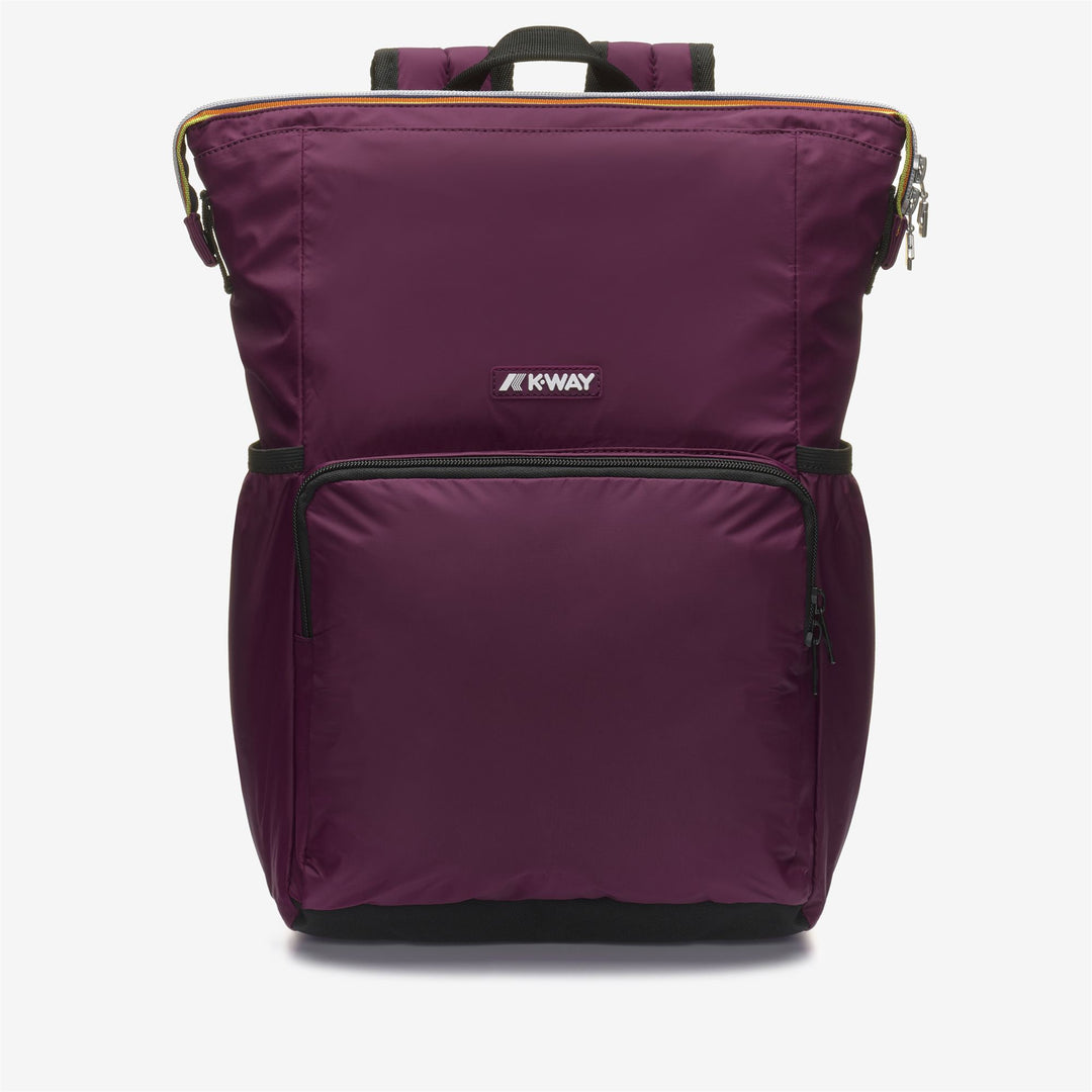 Violet Unisex Waterproof City Backpack with Laptop Sleeve 01