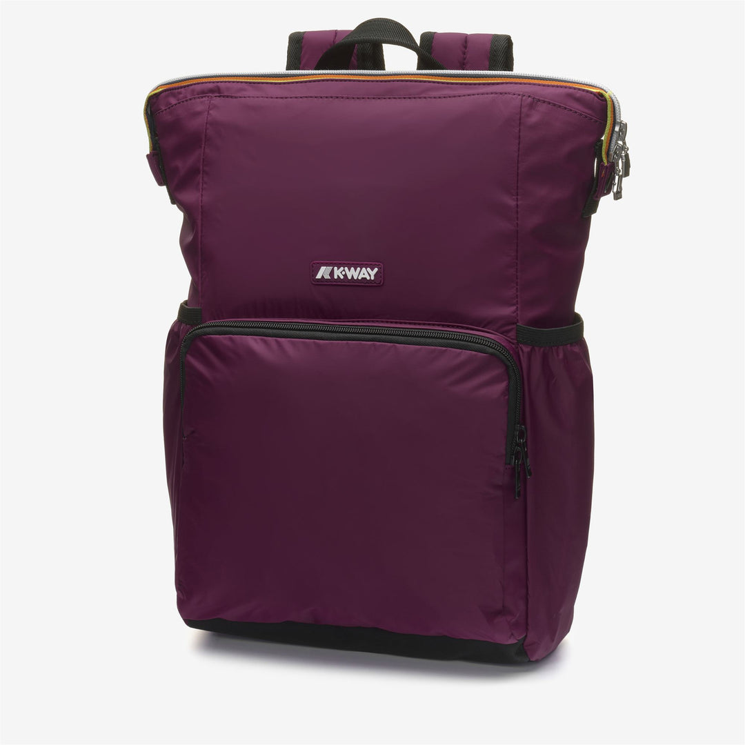 Violet Unisex Waterproof City Backpack with Laptop Sleeve main