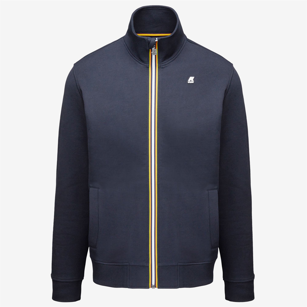 Fleece_MAN_FINN_Jacket_Blue Depth - Commercial 1