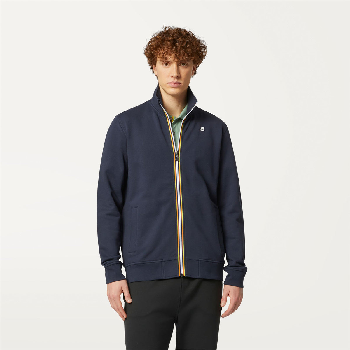 Fleece_MAN_FINN_Jacket_Blue Depth - Commercial 4