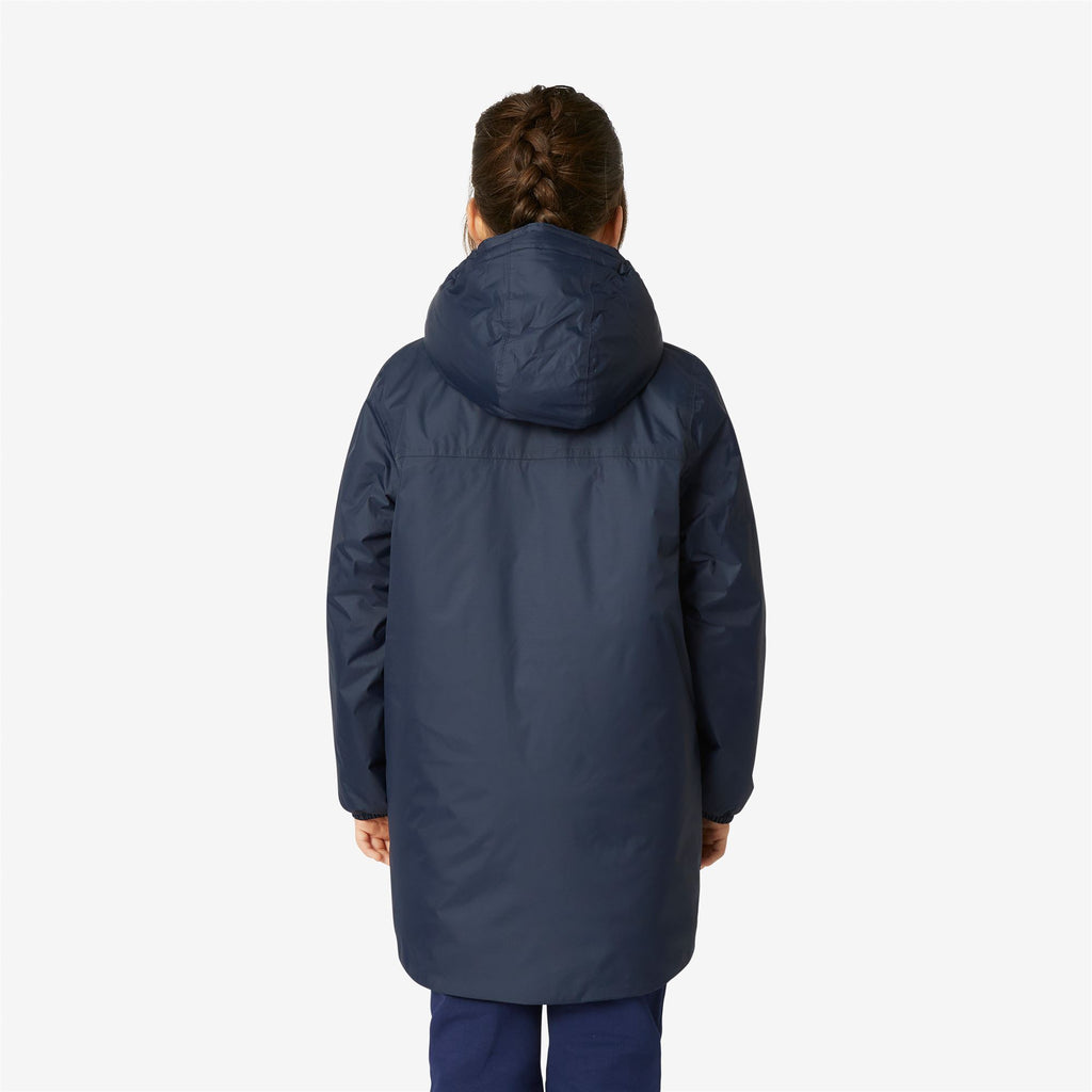 Jackets_Kid unisex_P. LE VRAI 3.0 EIFFEL ORSETTO_3/4 Length_Blue Depht-Ecru - Blue Depht - Commercial 6
