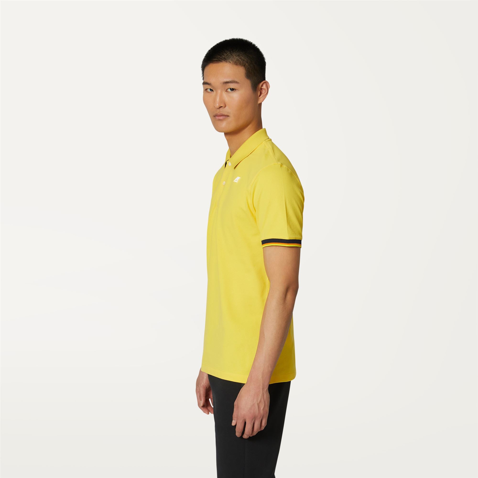 Polo Shirts_MAN_VINCENT_Polo_Yellow Sunstruck - Commercial 5