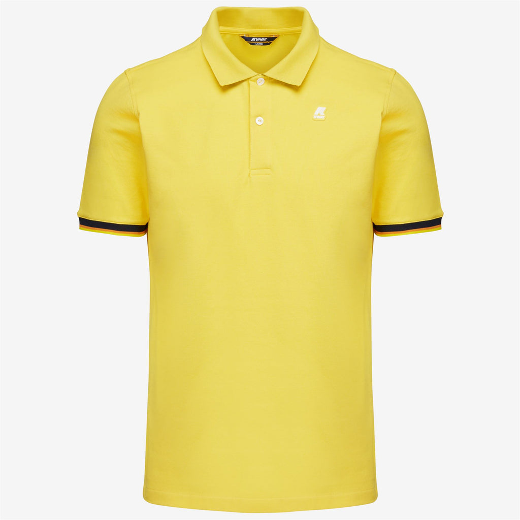 Polo Shirts_MAN_VINCENT_Polo_Yellow Sunstruck - Commercial 1