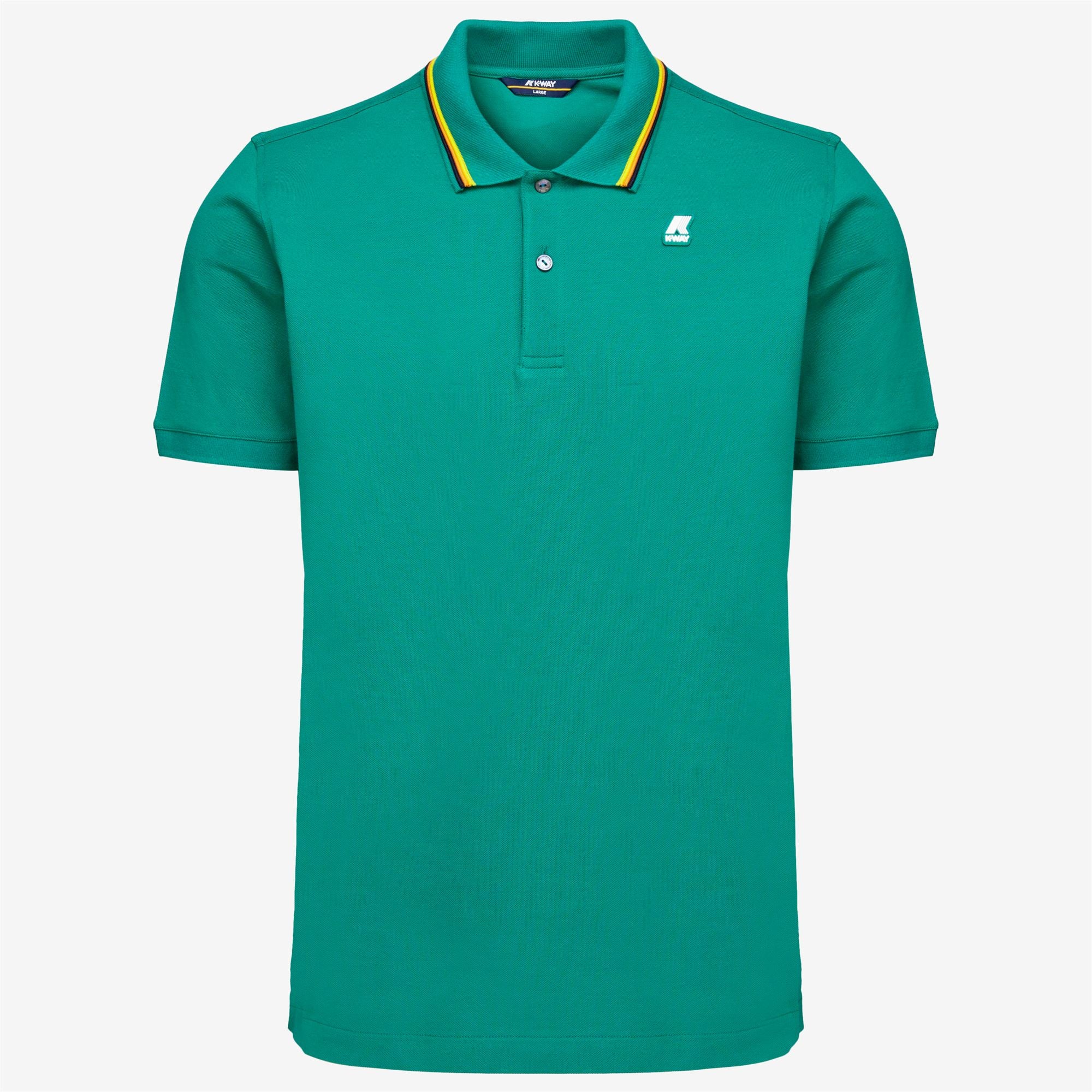 Polo Shirts_MAN_JUD_Polo_Green - Commercial 1