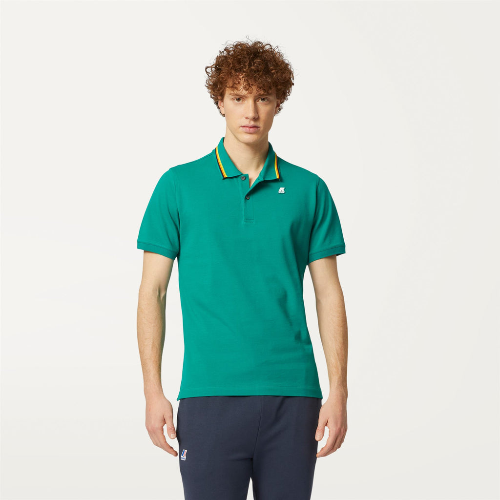 Polo Shirts_MAN_JUD_Polo_Green - Commercial 4