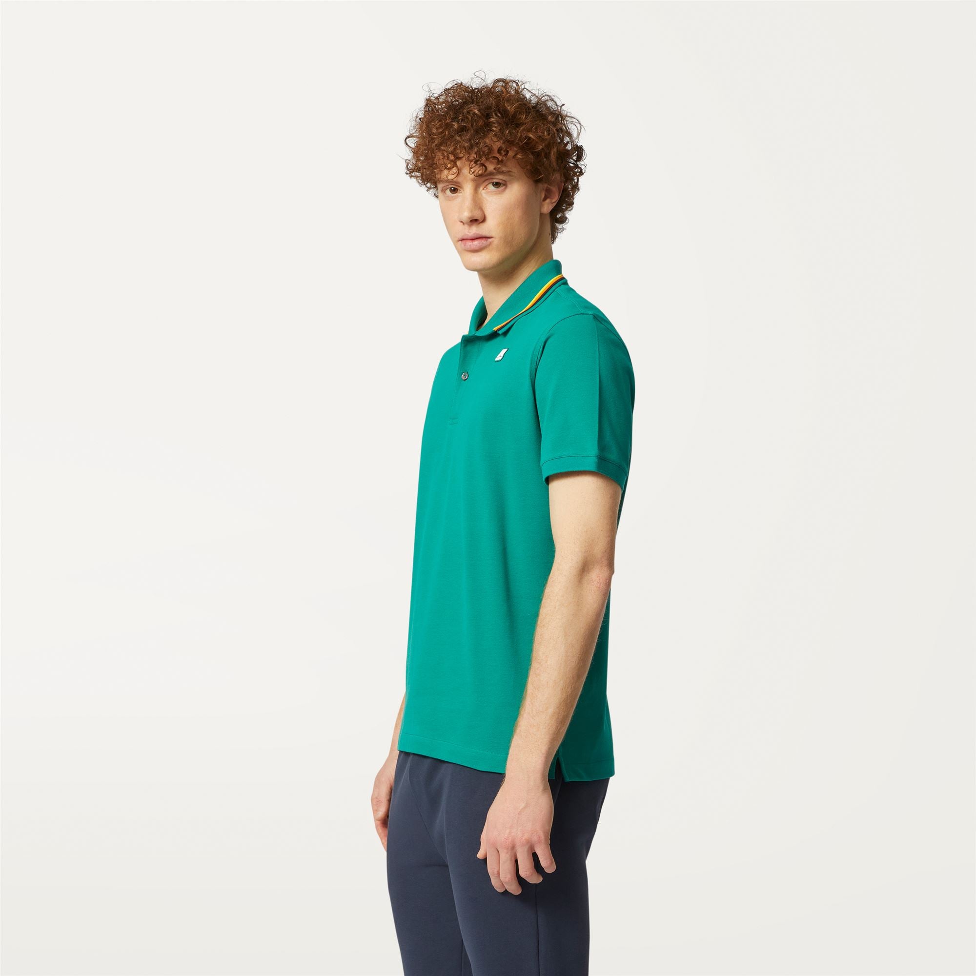 Polo Shirts_MAN_JUD_Polo_Green - Commercial 5