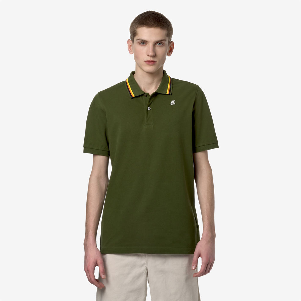 Polo Shirts_Man_JUD_Polo_Green Cypress - Commercial 4