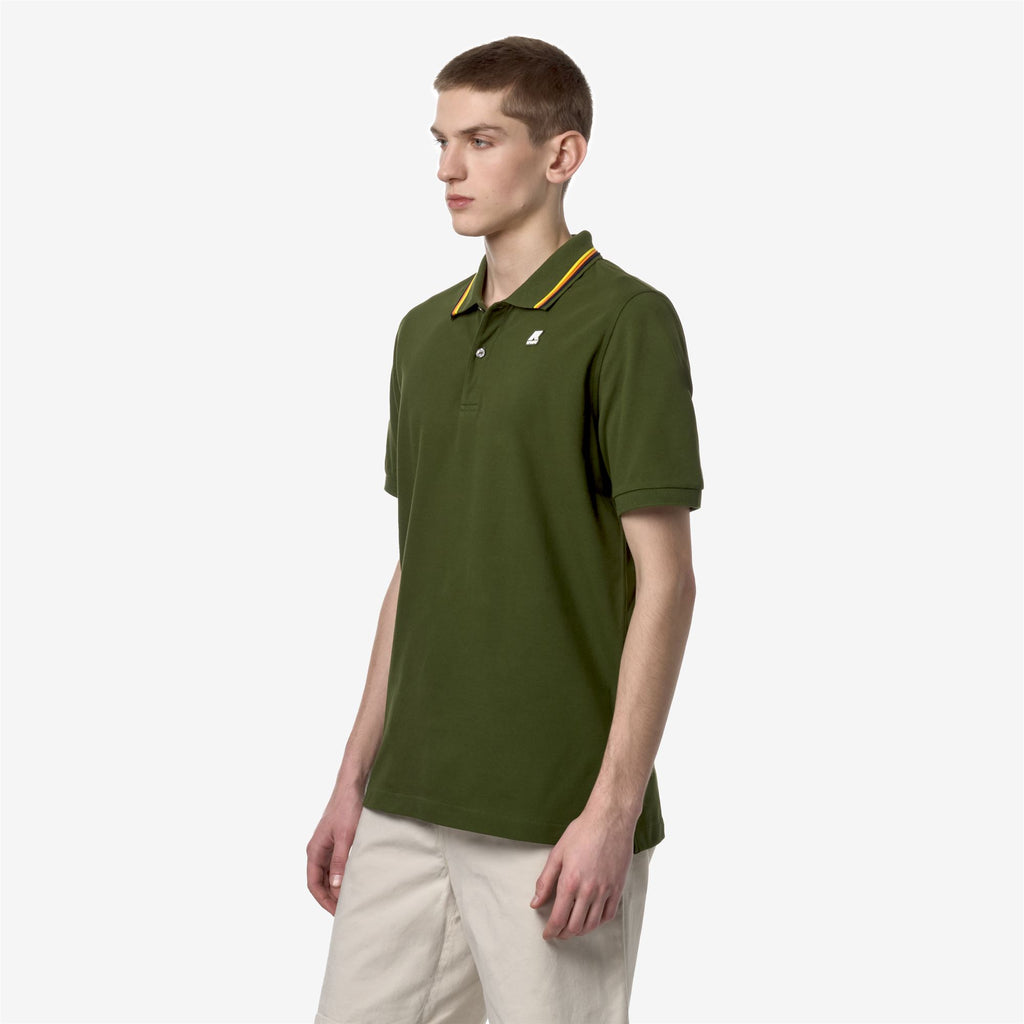 Polo Shirts_Man_JUD_Polo_Green Cypress - Commercial 5