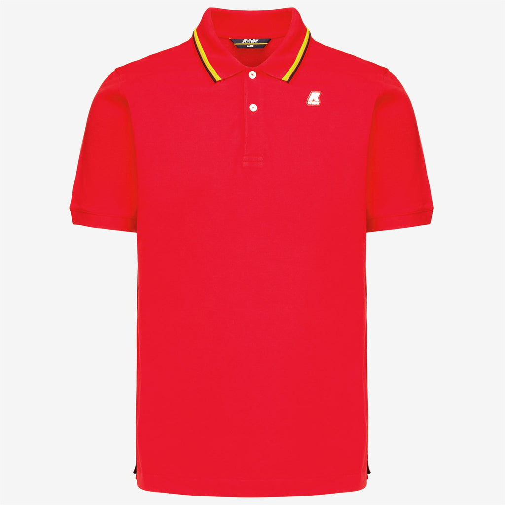 Polo Shirts_MAN_JUD_Polo_Red - Commercial 1