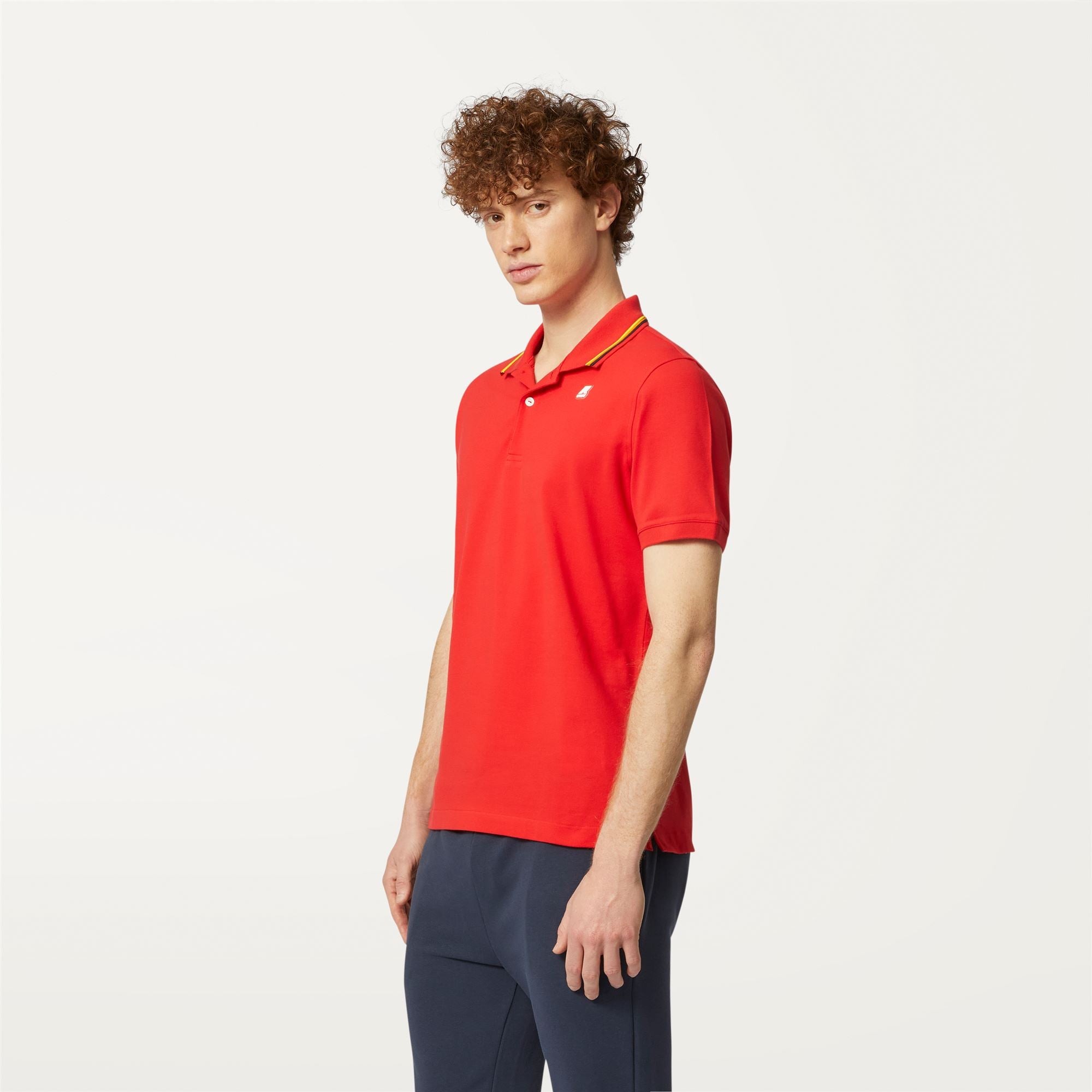 Polo Shirts_MAN_JUD_Polo_Red - Commercial 5
