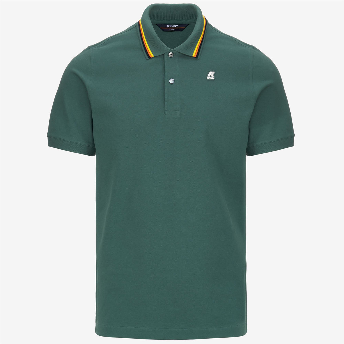 Polo Shirts_Man_JUD_Polo_Green Palm - Commercial 1