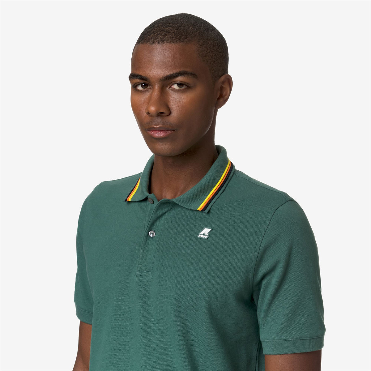 Polo Shirts_Man_JUD_Polo_Green Palm - Commercial 7
