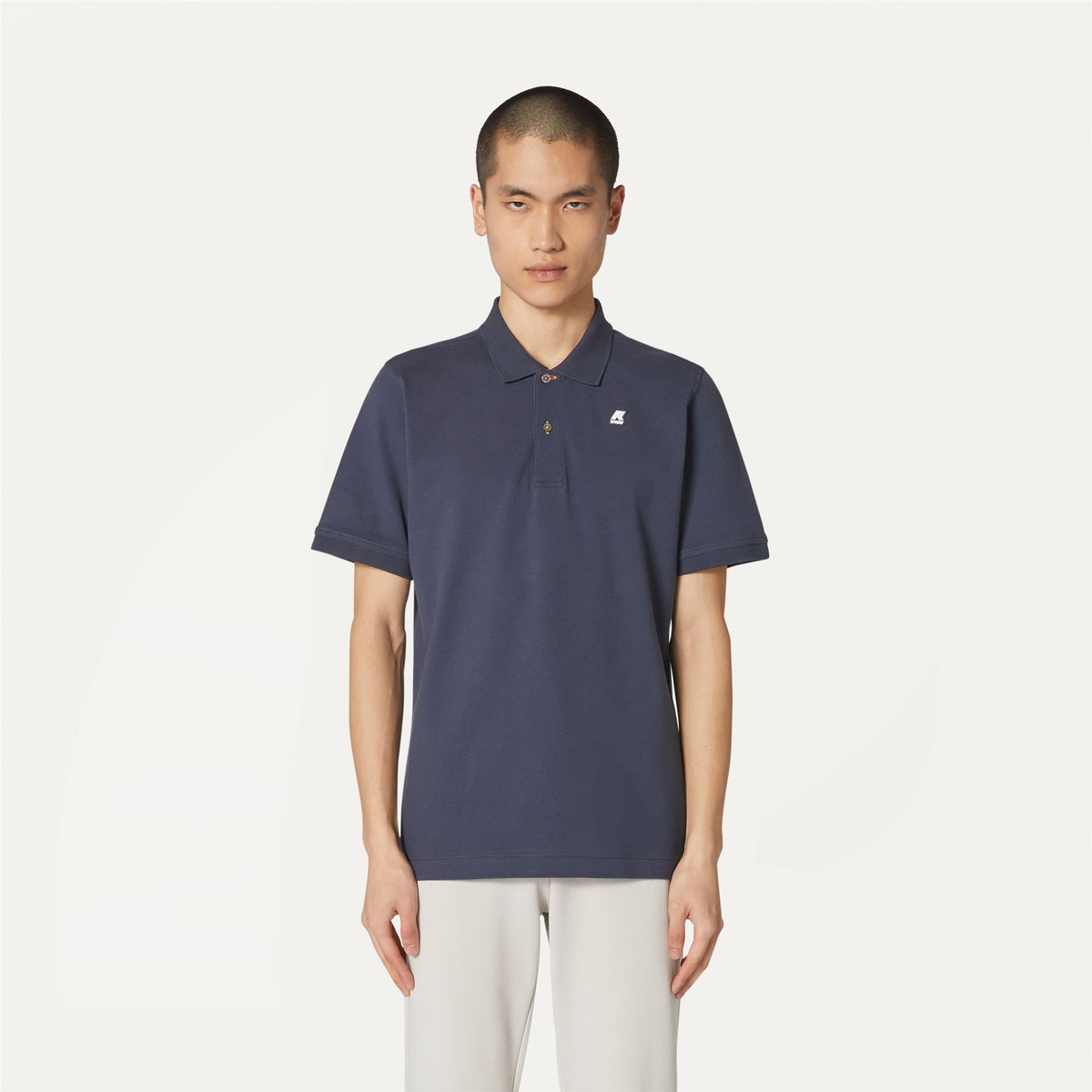 Polo Shirts_MAN_VINNIE_Polo_Blue Depth - Commercial 4