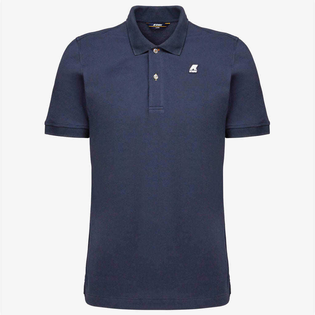Polo Shirts_MAN_VINNIE_Polo_Blue Depth - Commercial 1